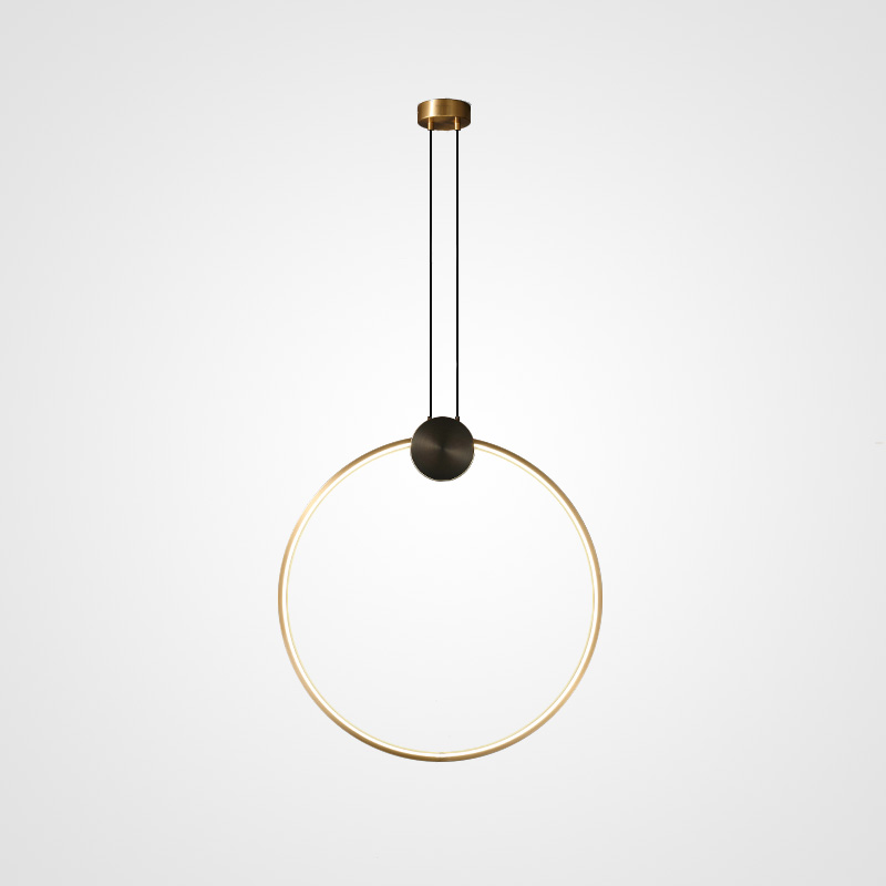 Подвесной светильник WOLKE D40 Brass by ImperiumLoft