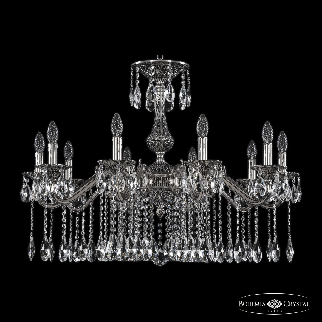 Люстра бронзовая с хрусталём 72102/10/300 A NB