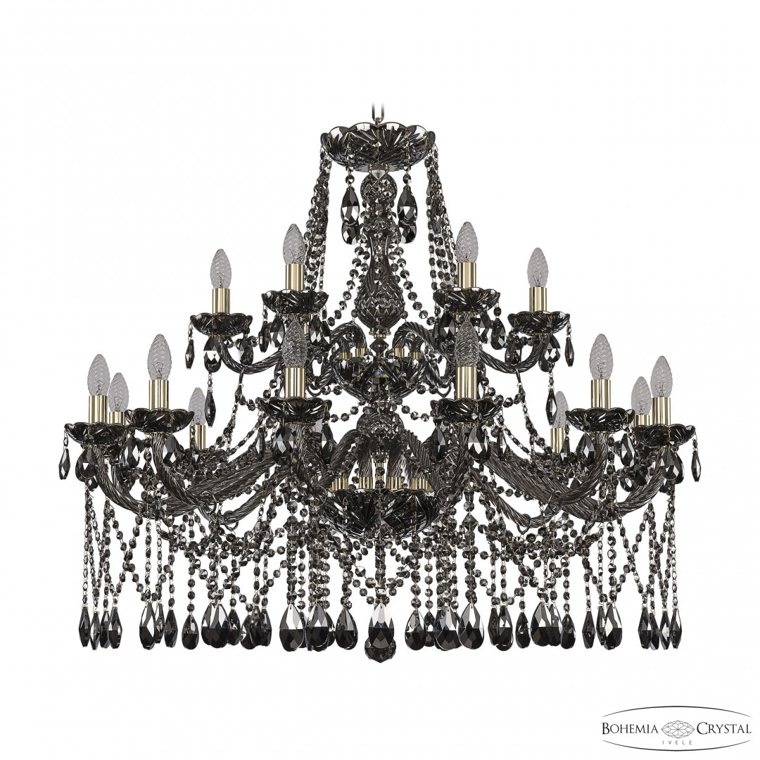 Люстра хрустальная 1413/12+6/360/2d G M781