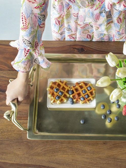 Поднос декоративный Силуэт Glasar 48448