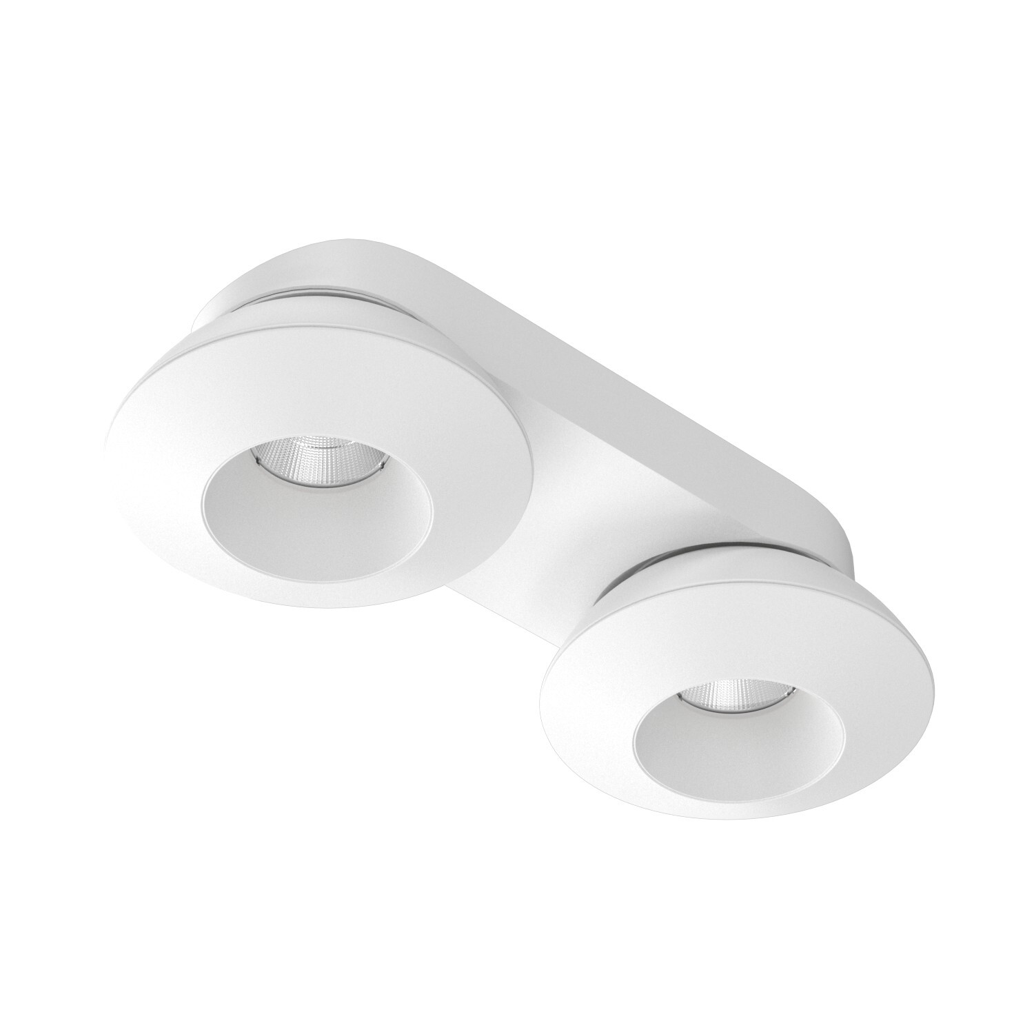 Накладной  светодиодный светильник Ledron KRIS SLIM 2 White