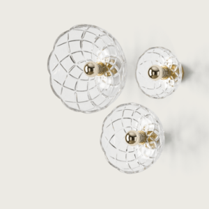 Бра Lotto Ø20 прозрачное стекло/хромированный металл Aromas del Campo