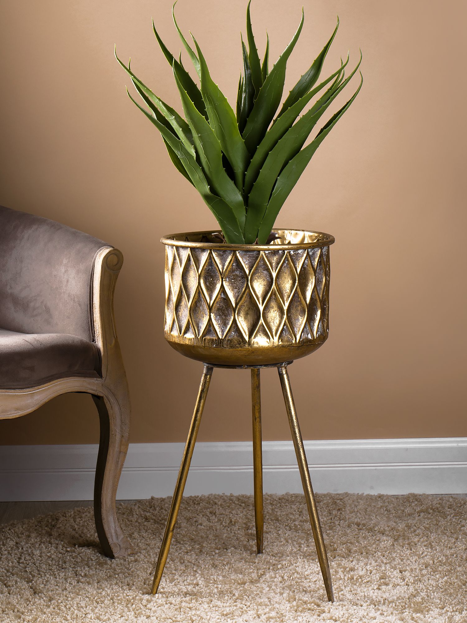 Кашпо на ножках Конго Glasar 57-027