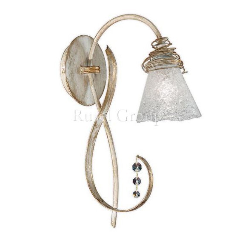 Настенный светильник Masca Siberia 1818/A1 Bianco oro