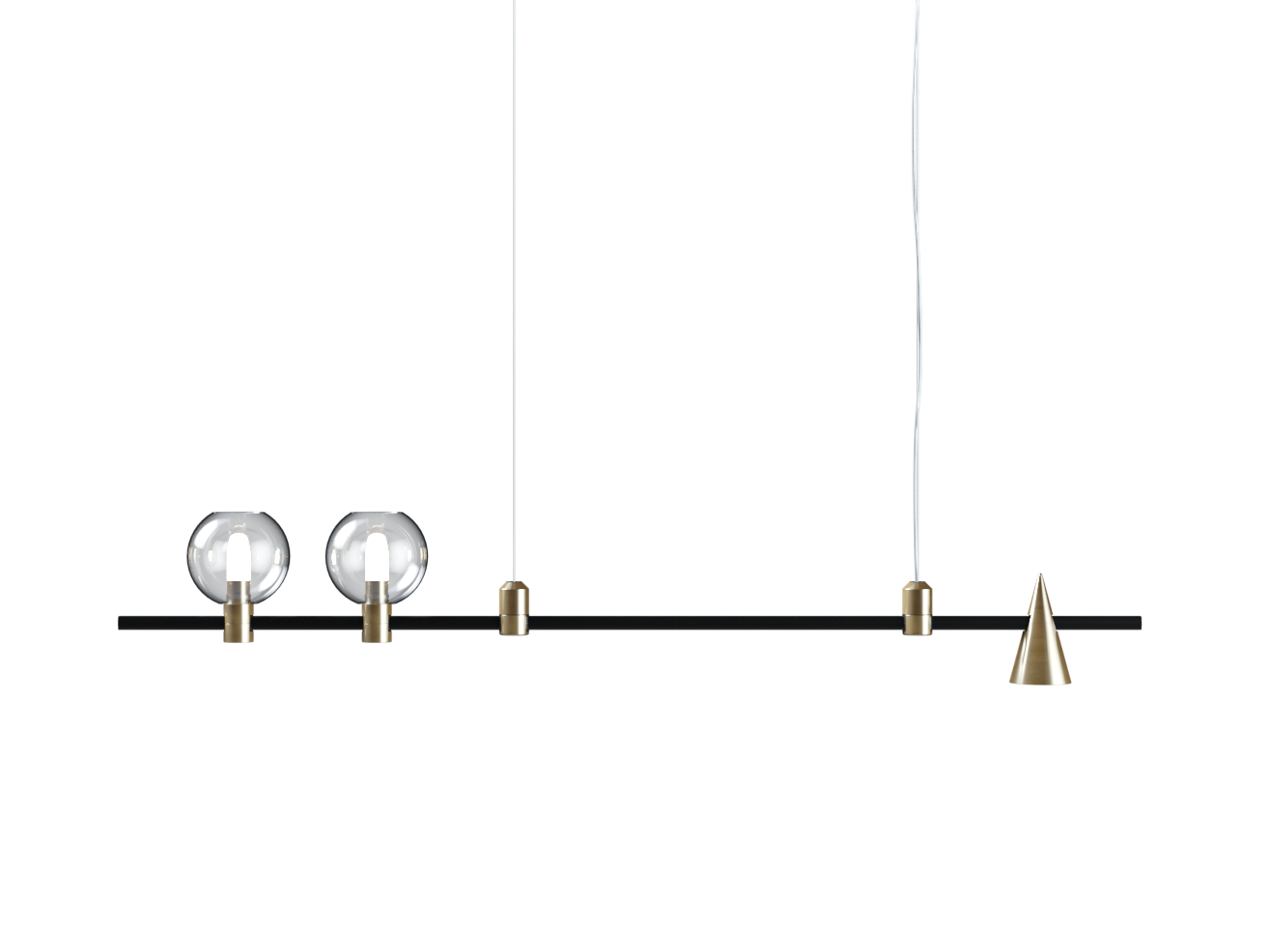 Готовая конструкция в комплекте со светильниками и источником питания Donolux DL20226S100BBbrV2