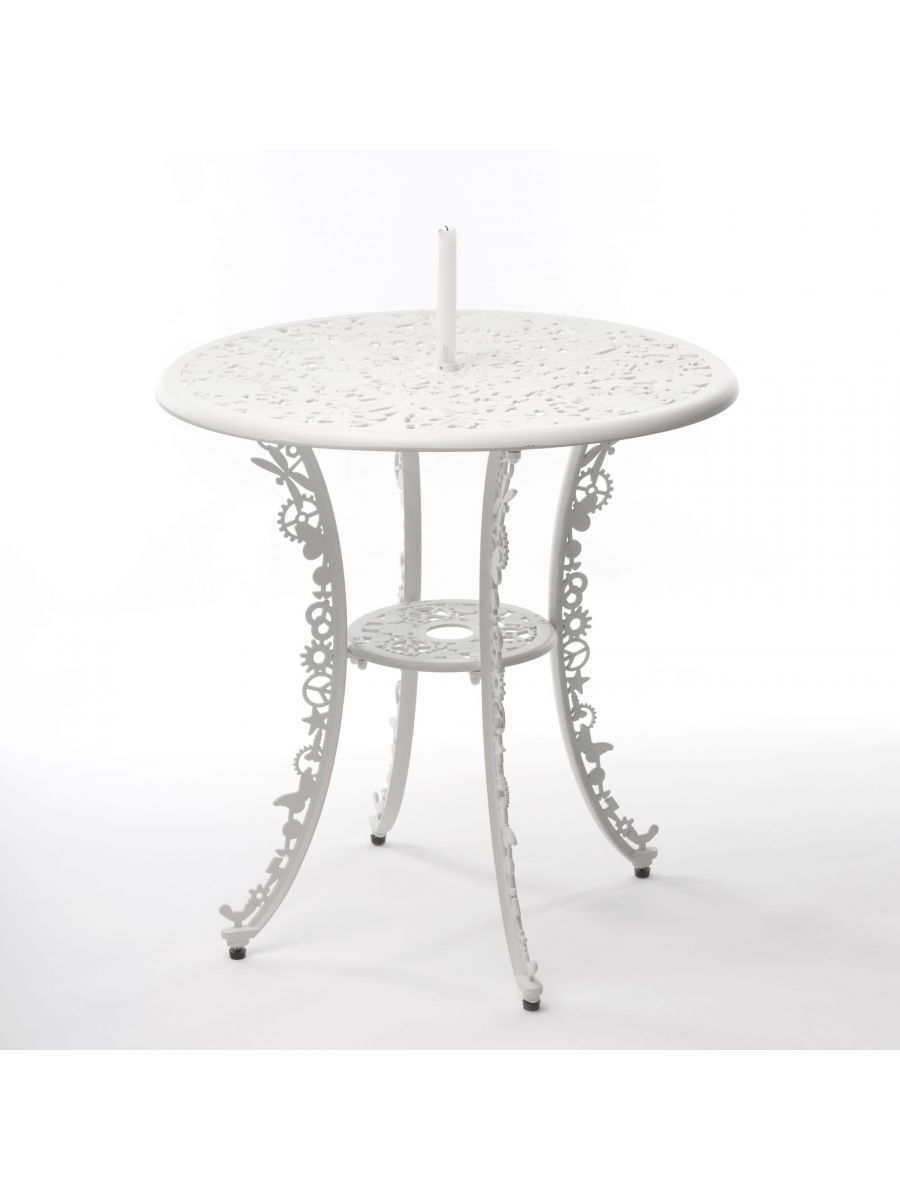 Обеденный стол Seletti Aluminium White 18687 BIA