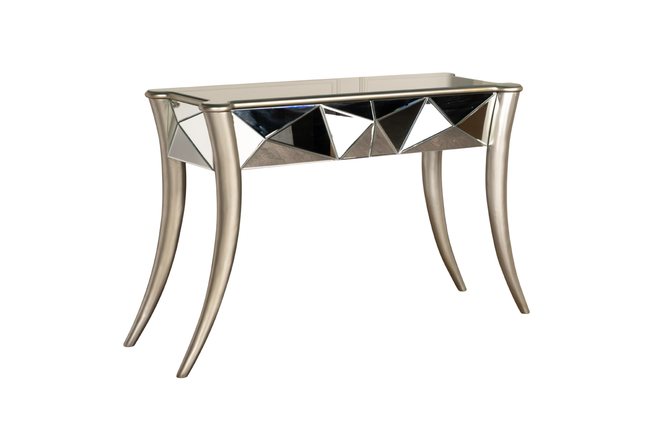 Консоль зеркальная с ящиками Garda Decor KFC665