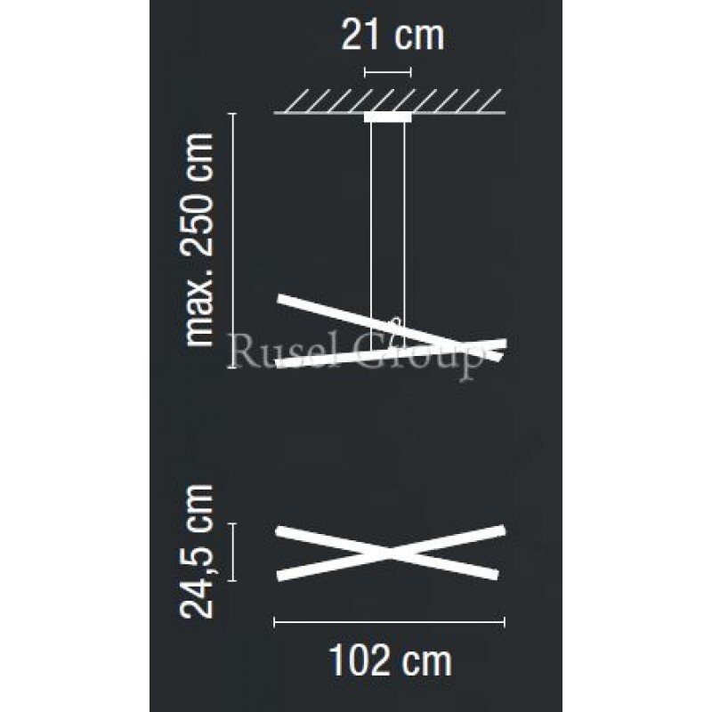 Подвесной светильник Vibia Halo 2340
