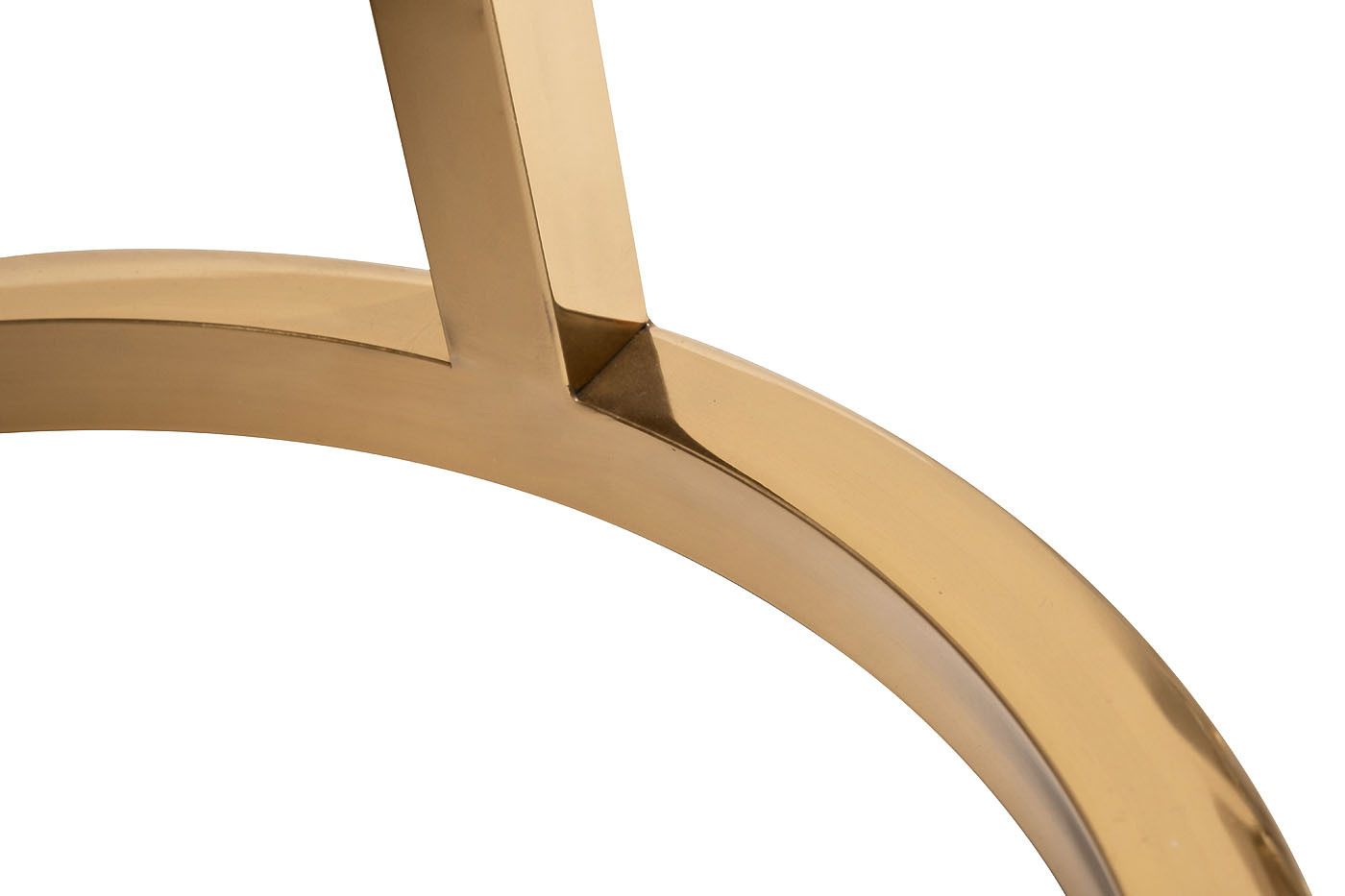 Набор из 2х журнальных столиков (искусственный мрамор/золото) Garda Decor 57EL-ET101B-BL