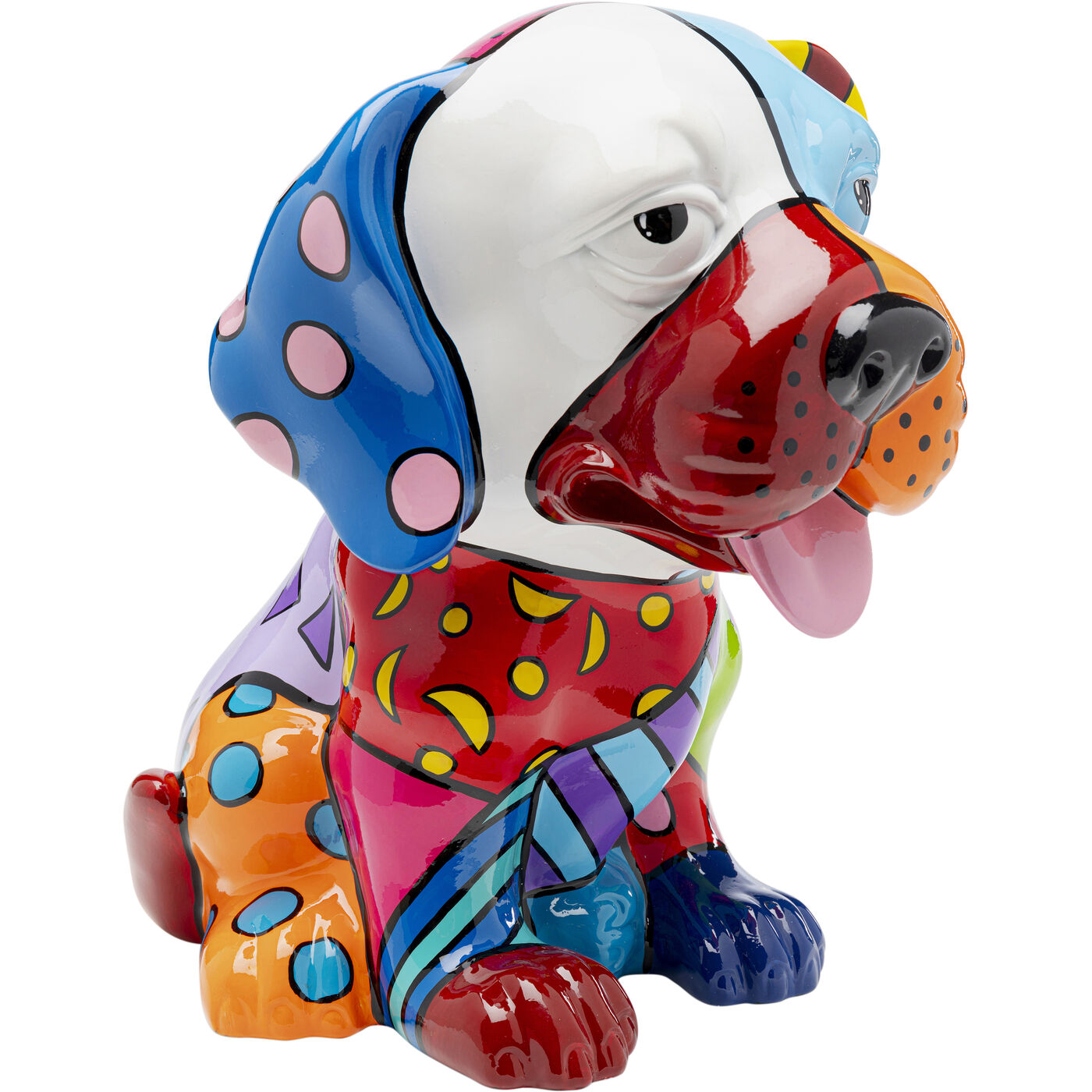Фигура декоративная Dog Patchwork 35 см KARE 56040