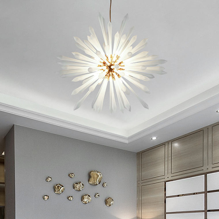 Подвесная люстра LUCHE D60 White by ImperiumLoft