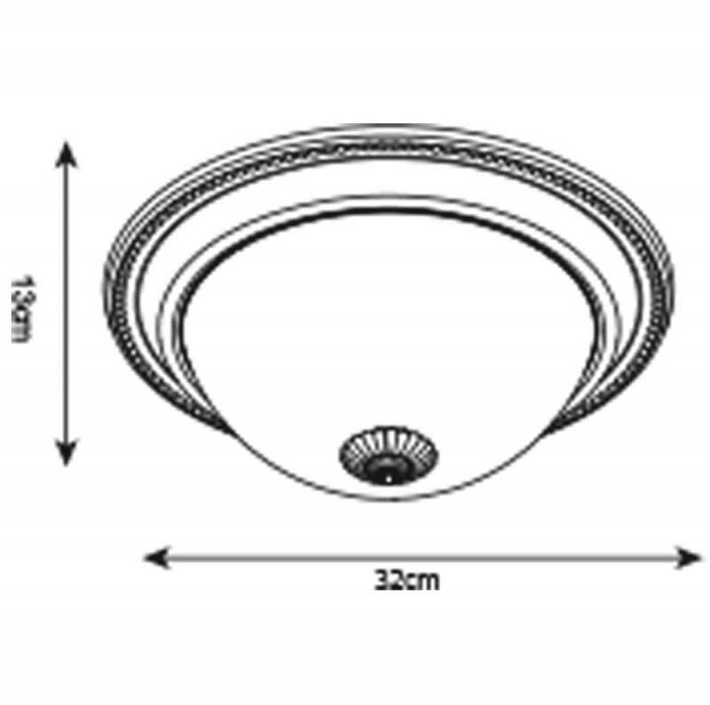 Накладной светильник Arte Lamp A1306PL-2AB