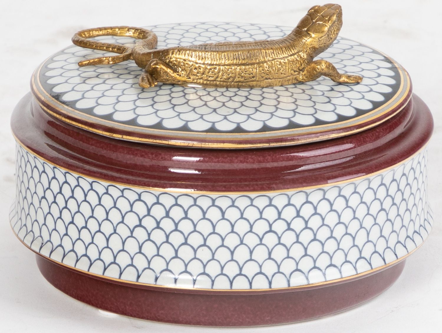 Шкатулка с ящерицей Glasar 31G2009/B1348HC/HRD1890