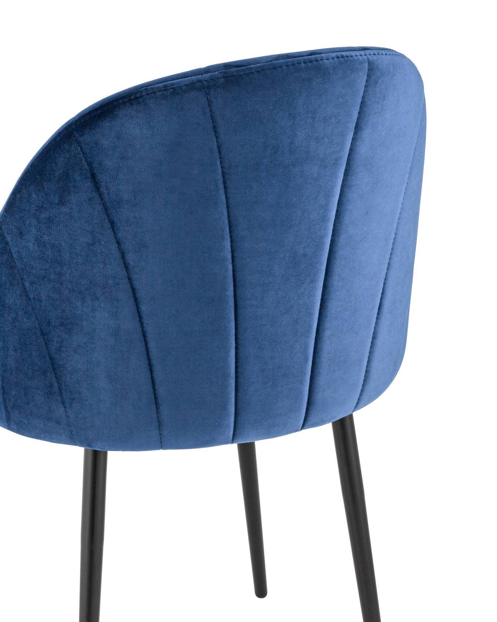 Стул Логан велюр синий Stool Group
