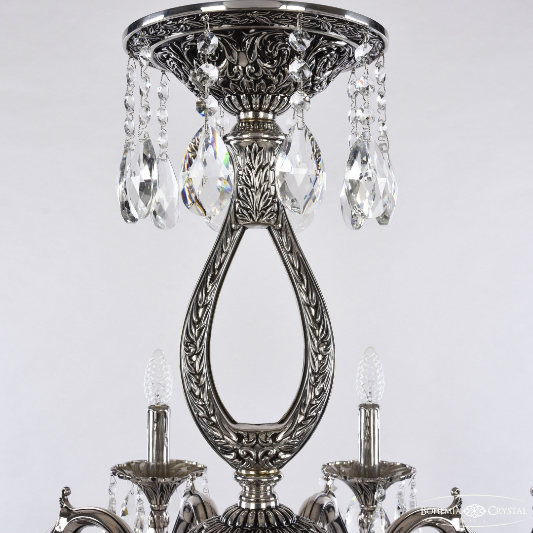 Люстра бронзовая с хрусталём 72302/10/300 A NB