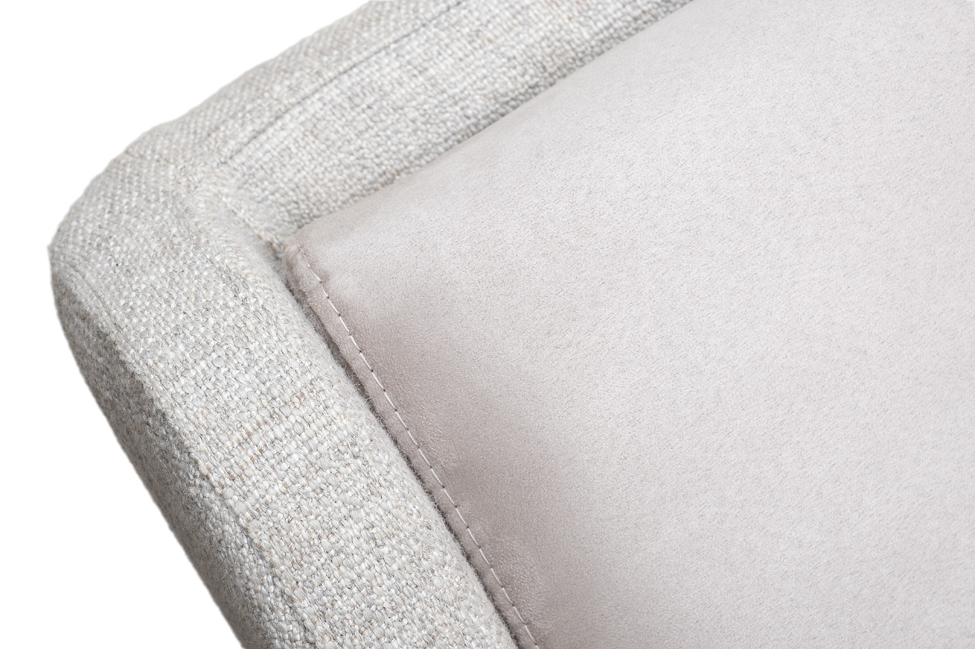 Кровать двуспальная серая Garda Decor MICHELLE-160-Norton SER+Mock43