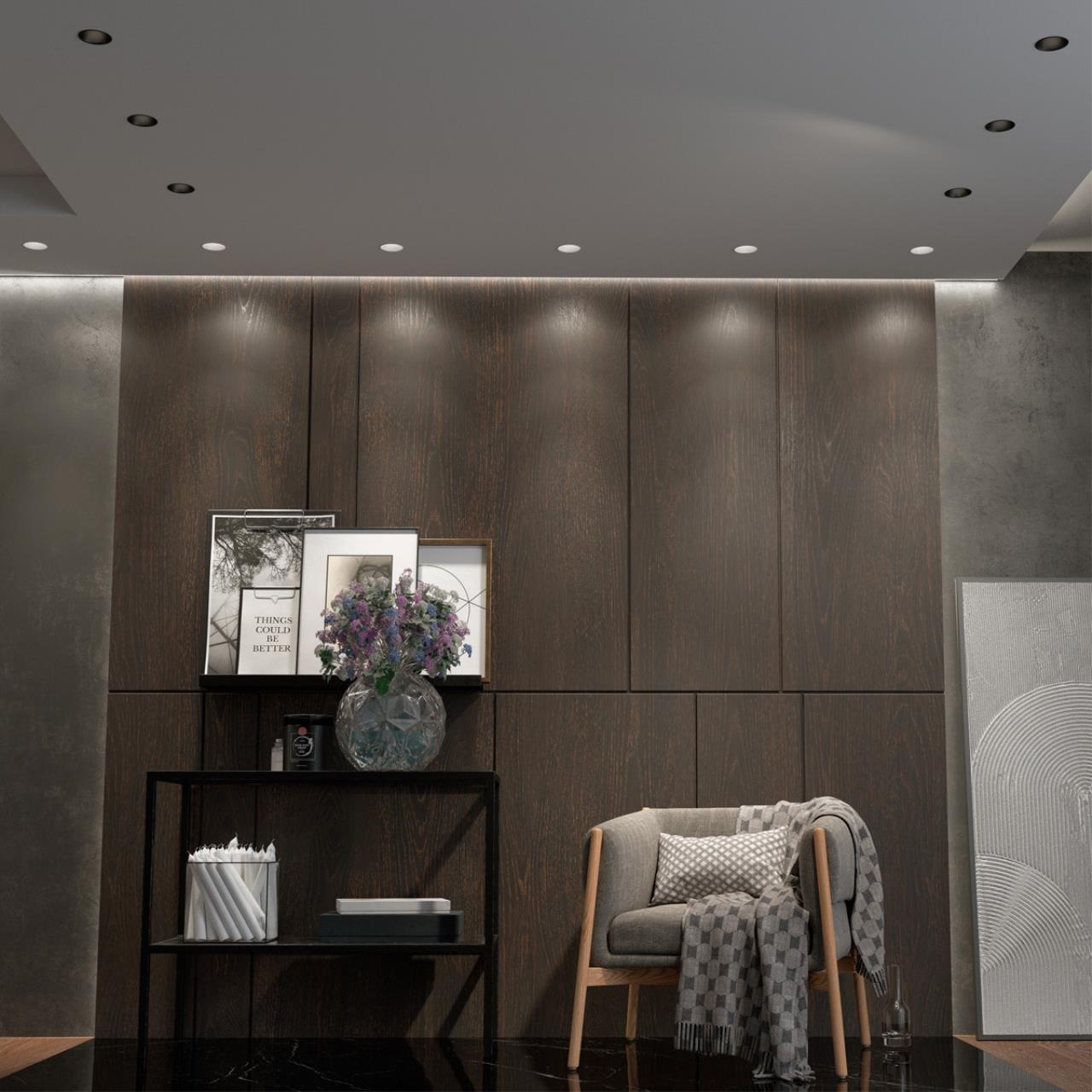 Встраиваемый светодиодный светильник с переключателем цветовой температуры Novotech 358909