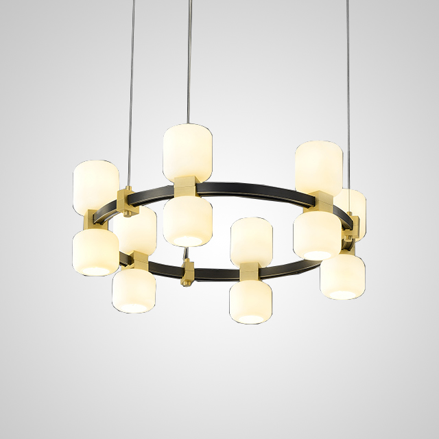 Подвесная люстра WENDEL L12 Grey by ImperiumLoft