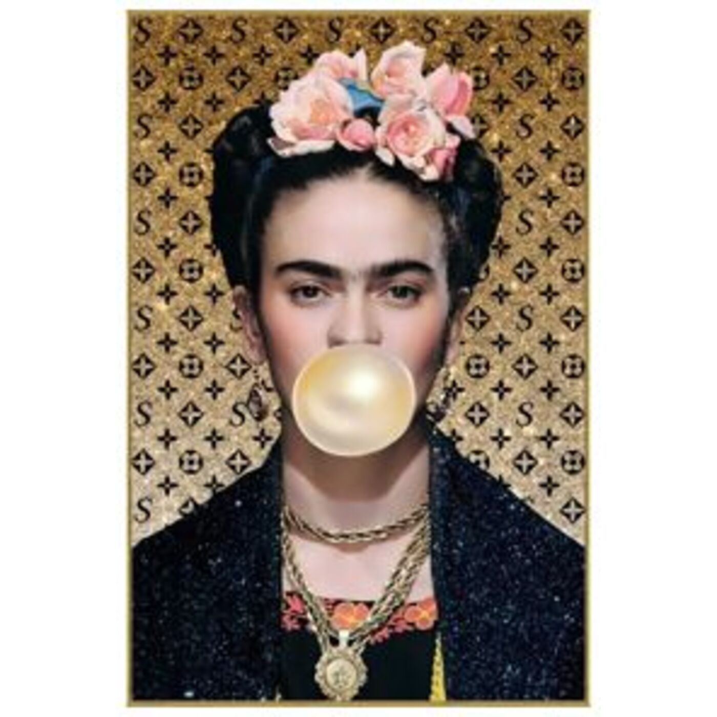 Картина в раме Muse Bubble Artist 80x120cm KARE 57554