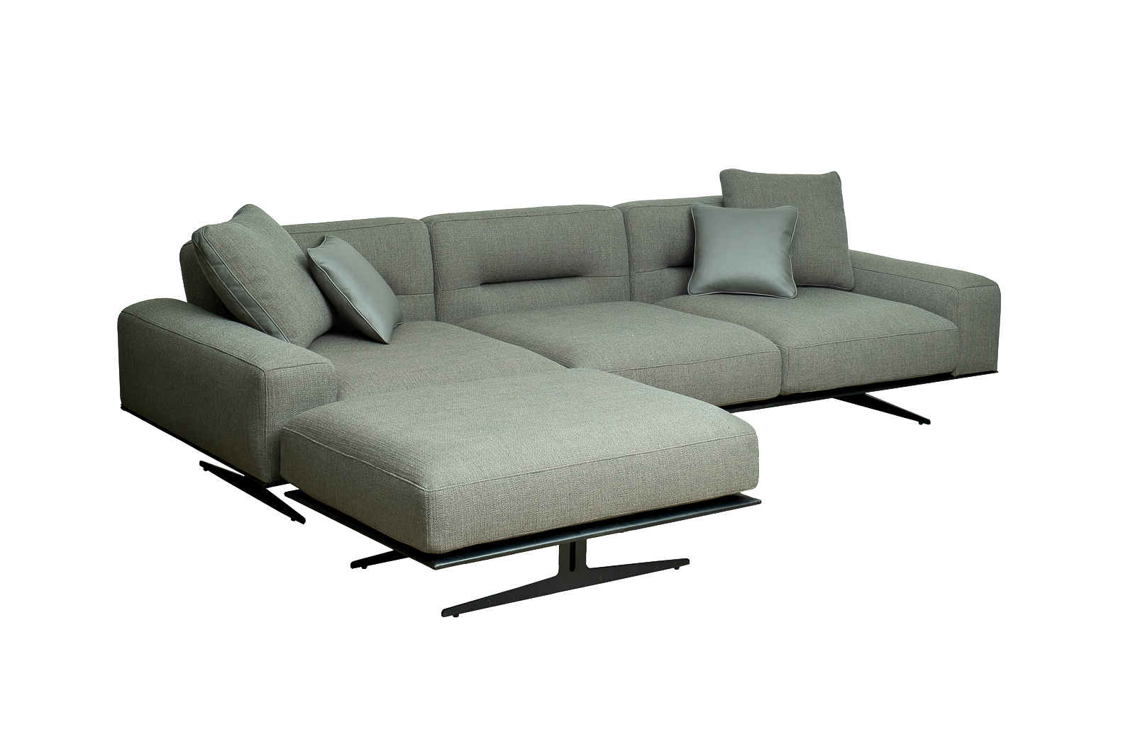 Комплект мебели №14 диван модульный PORTO (левый угол) Garda Decor koml-garda-14-porto