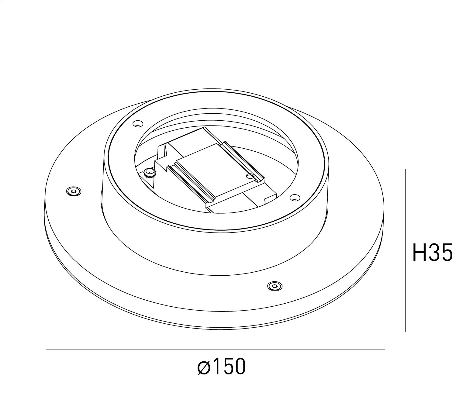 Бра декоративное DesignLed ML-R150-BL-WW