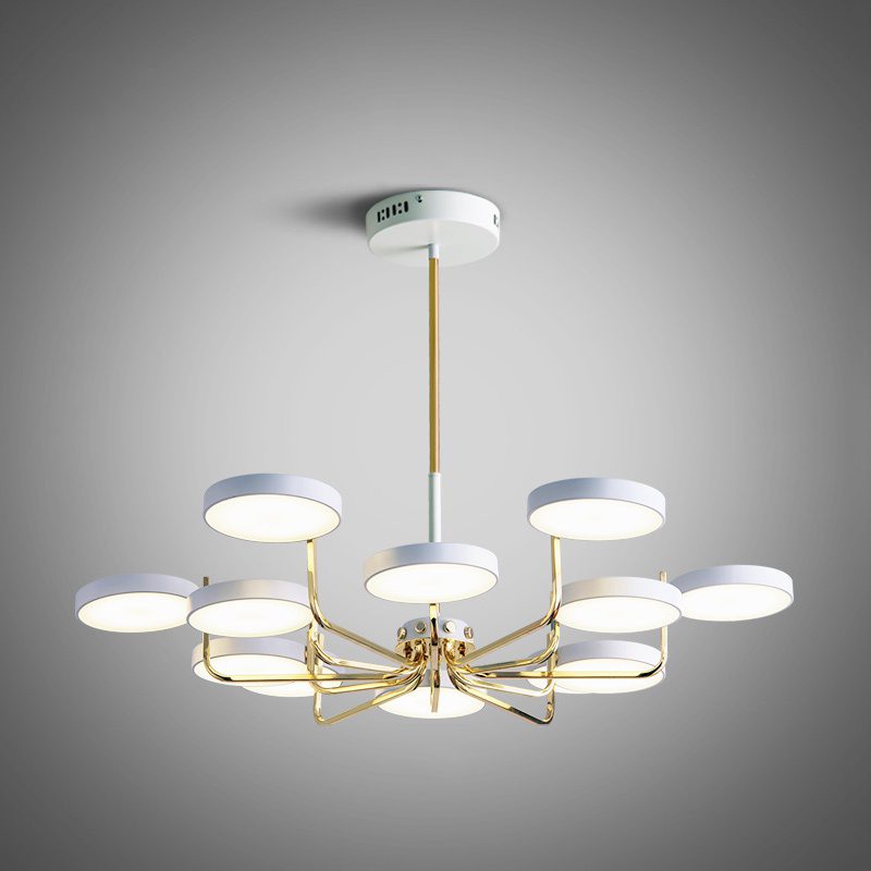 Подвесная люстра TAVIS D115 White by ImperiumLoft