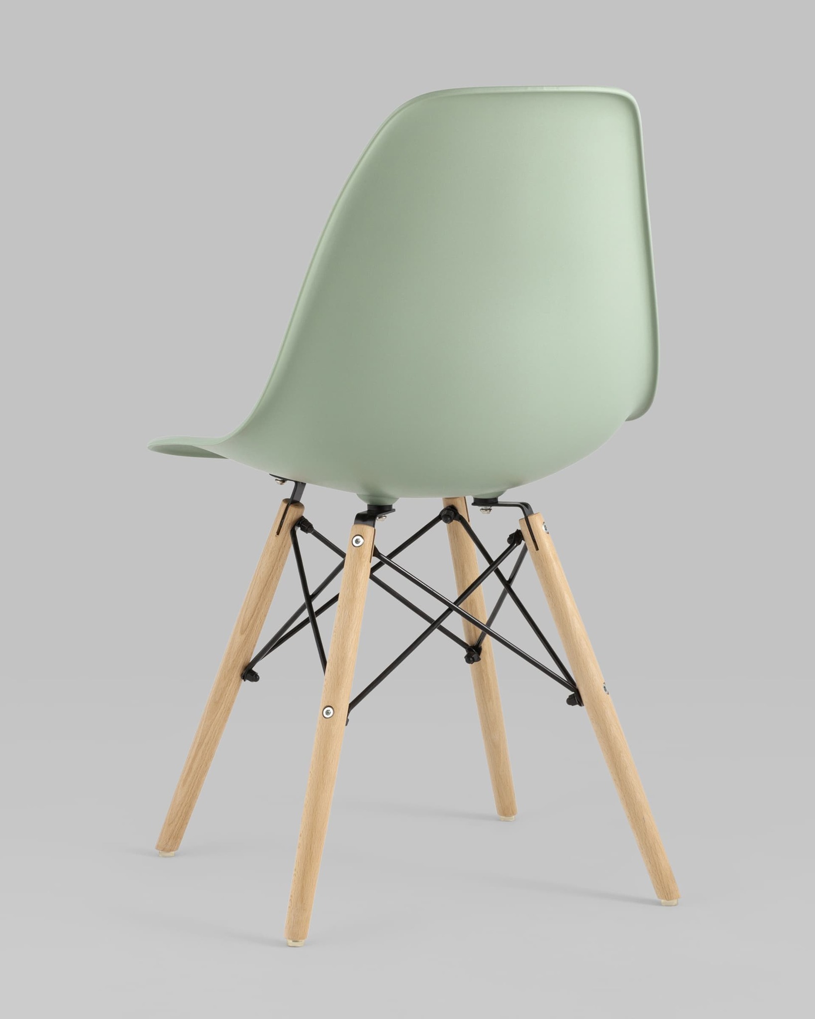 Стул DSW серо-зеленый x4 Stool Group