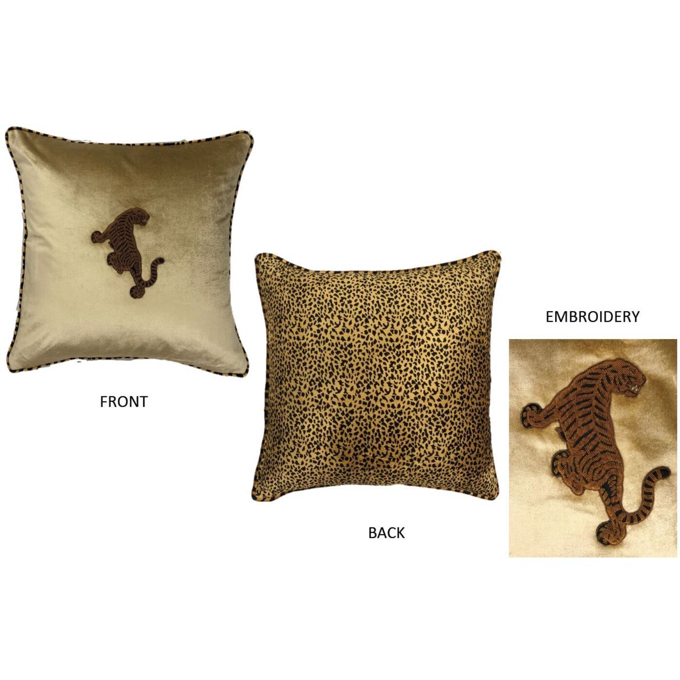 Подушка KARE Leopard 55758