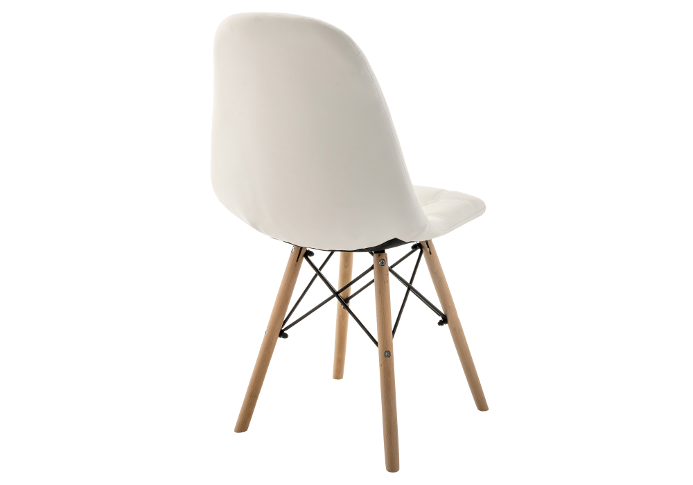 Стул деревянный Woodville Kvadro white 11823