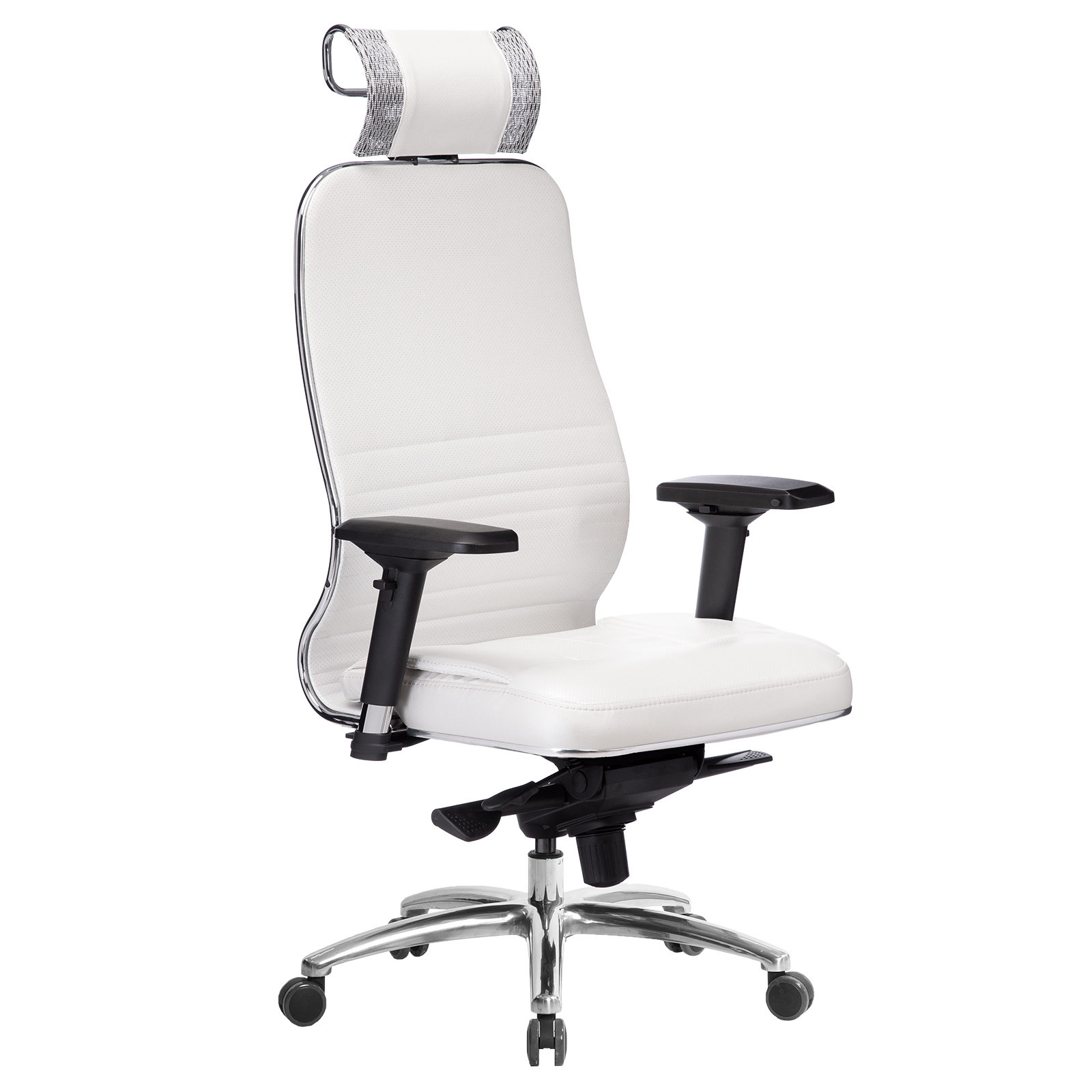 Кресло Samurai KL-3.04, Белый Лебедь Метта