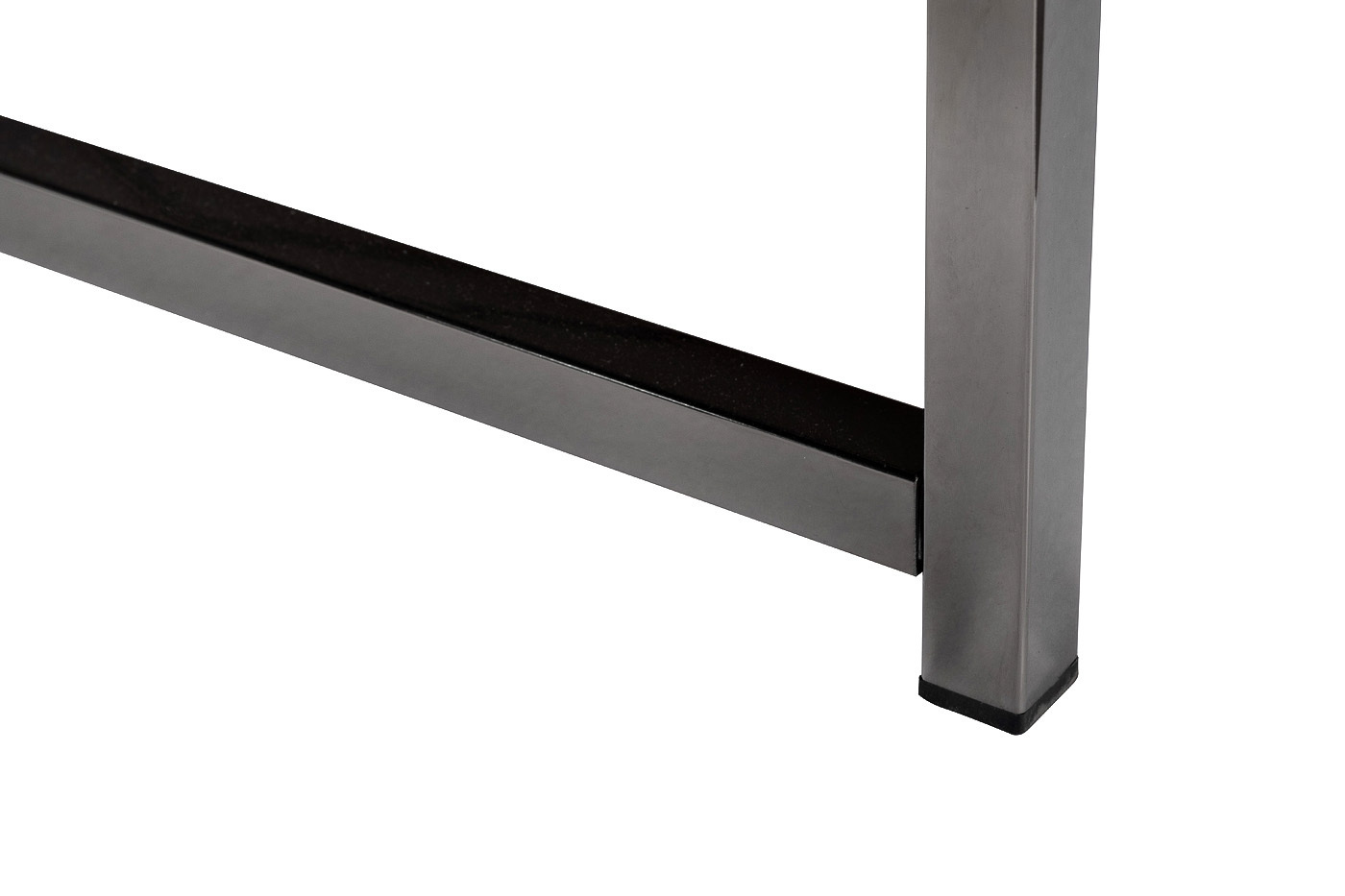 Стол журнальный темное стекло/темный хром Garda Decor 47ED-CT162BL