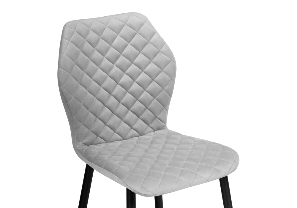 Стул Woodville Софи светло-серый / черный 516576