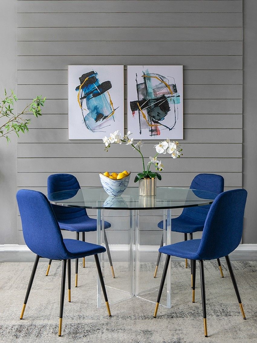 Чаша Glasar LB78243-BLUE