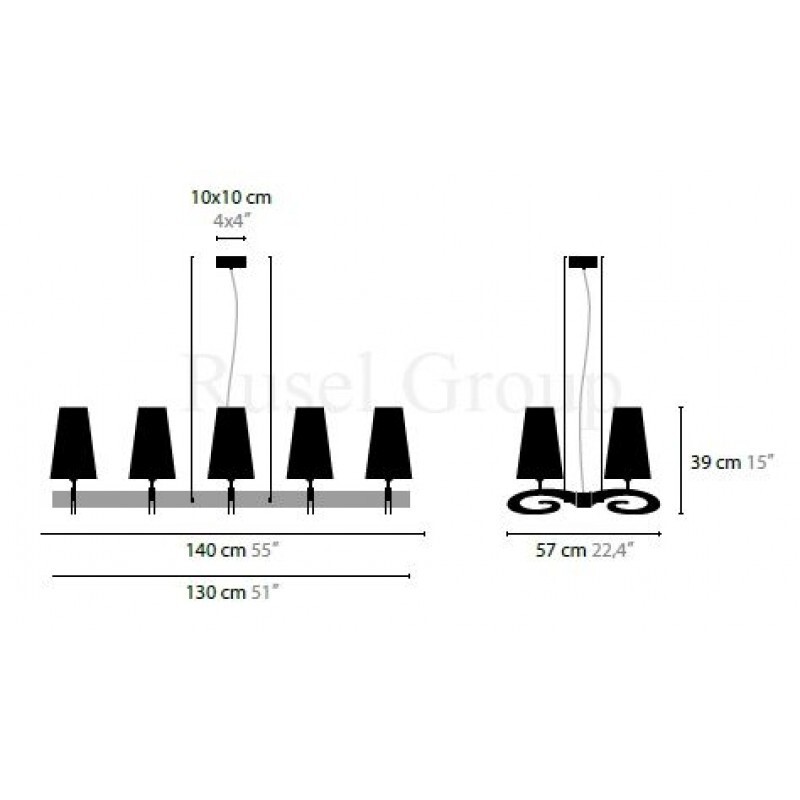 Подвесной светильник ILFARI LAZY SUNDAY H10 11447