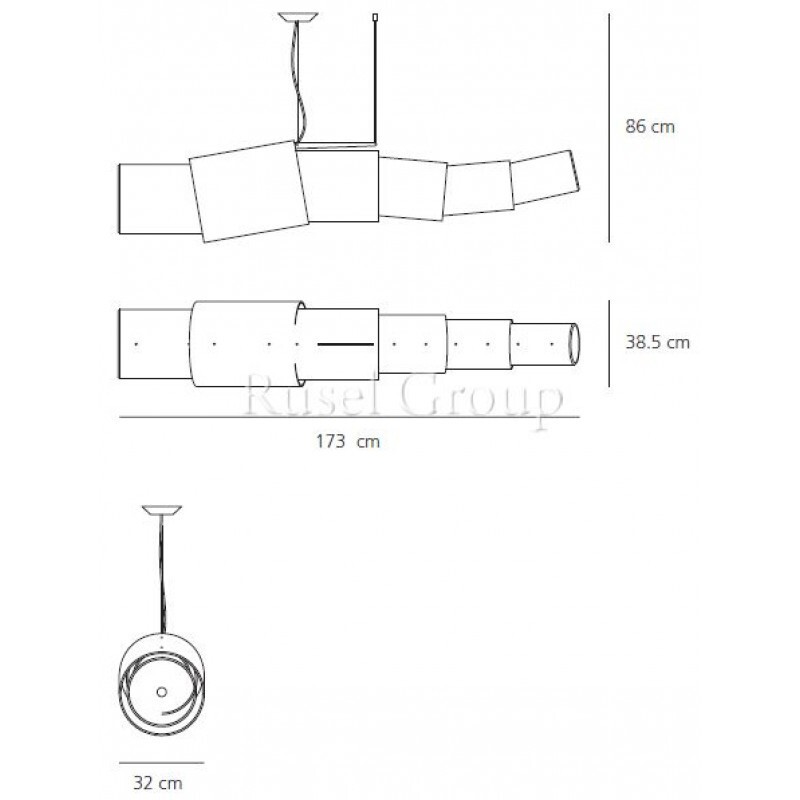 Подвесной светильник Artemide NOTO