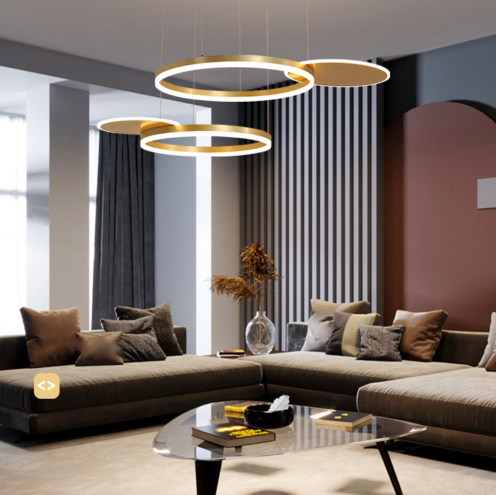 Подвесная люстра MEDEA CH D100 Gold 4000 by ImperiumLoft