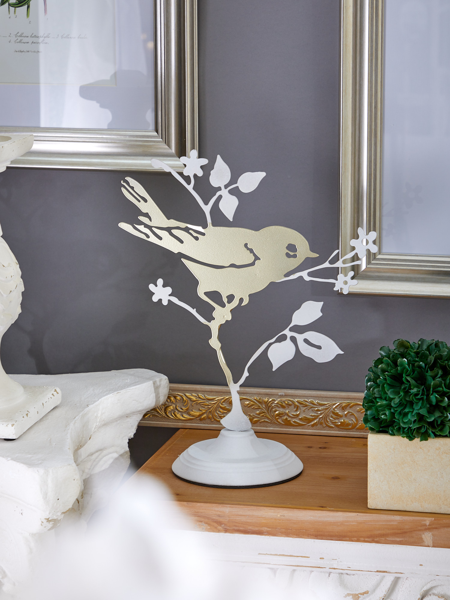 Декор настольный Птичка Glasar 57-166