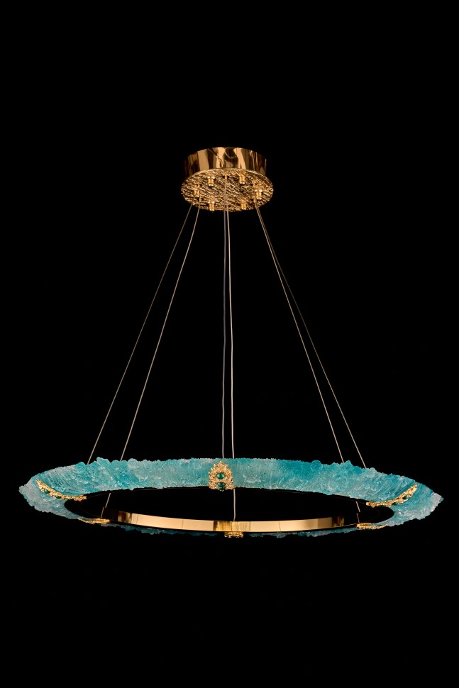 Люстра подвесная Fluorite FL1096-7PB