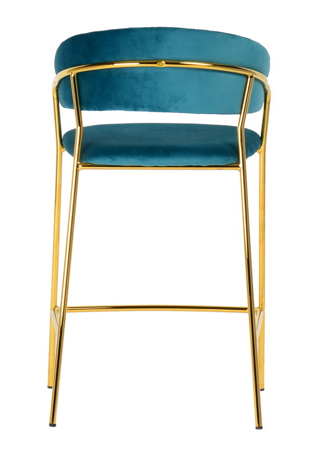 Стул полубарный Turin бирюзовый Bradex Home FR 0162