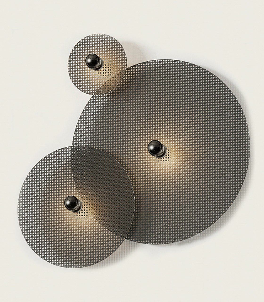 Бра Tan Tan A1053/15 см черный металл + 1125/90 см черный ротанг Aromas del Campo