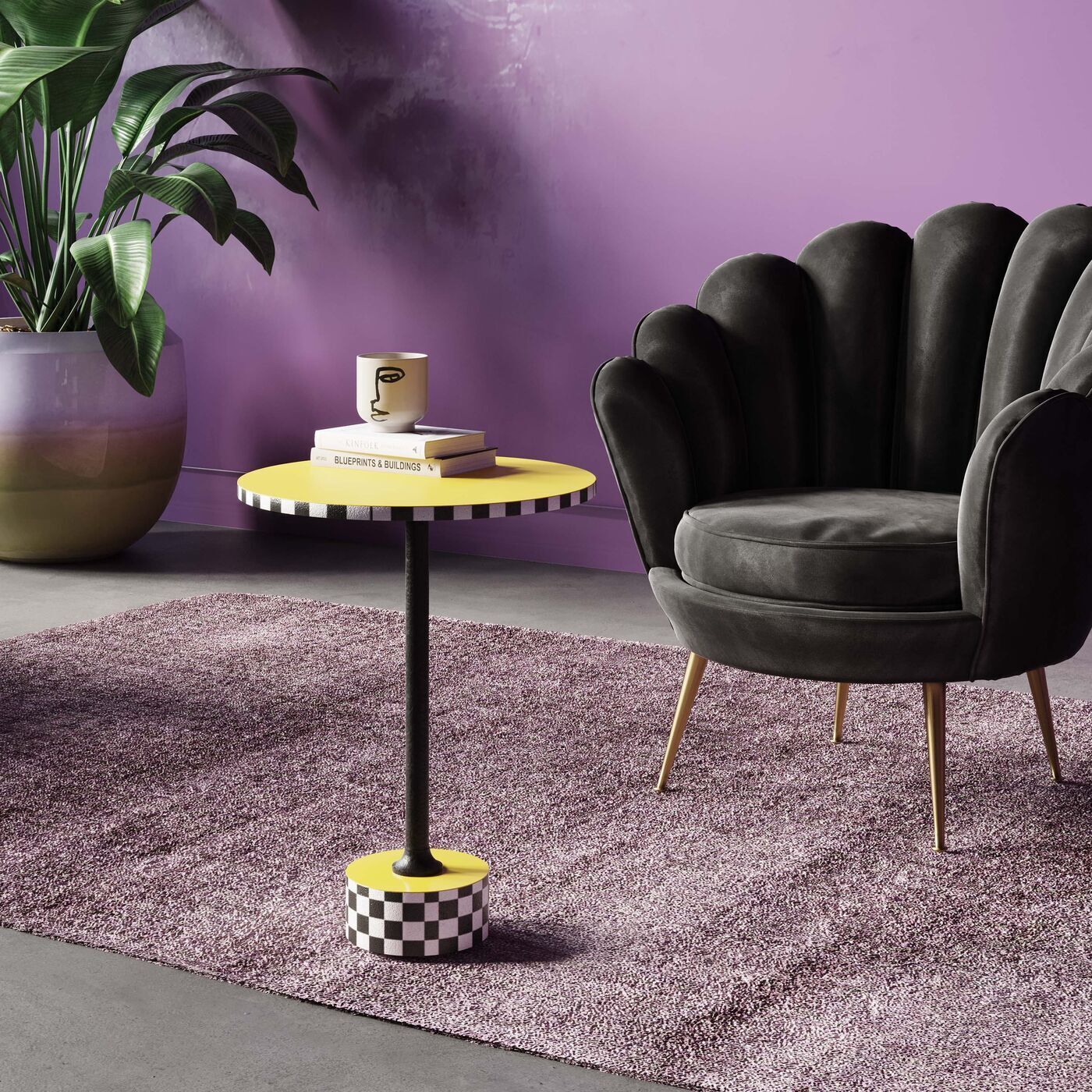 Столик приставной KARE Domero 86733