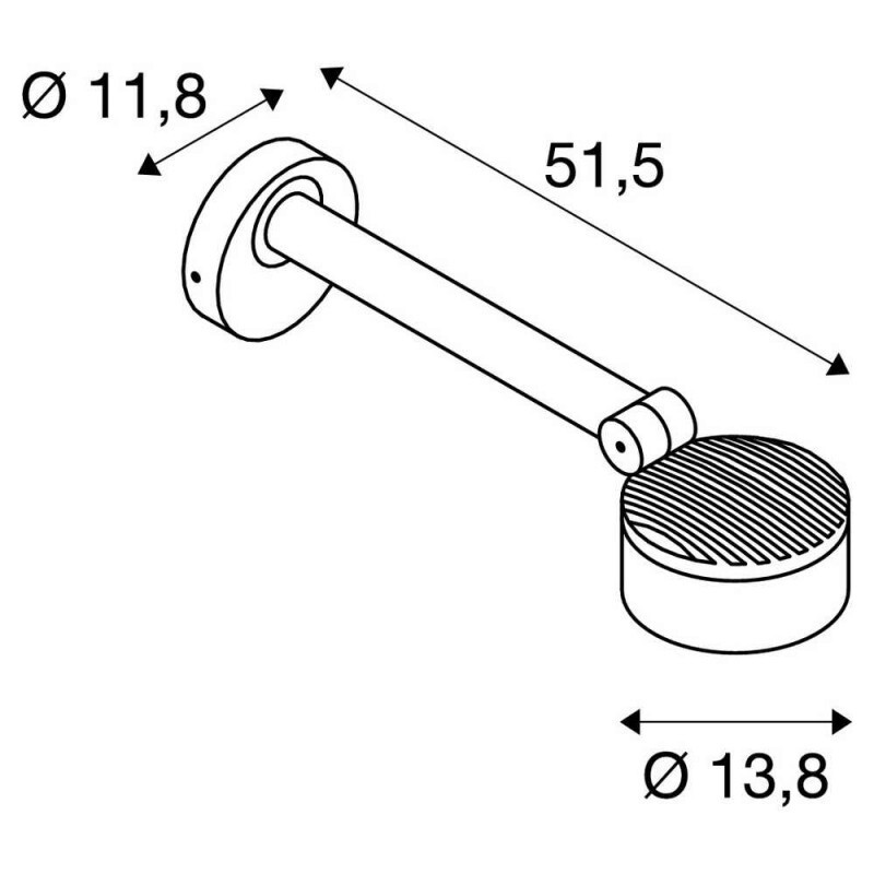 Настенный светильник SLV 1002905