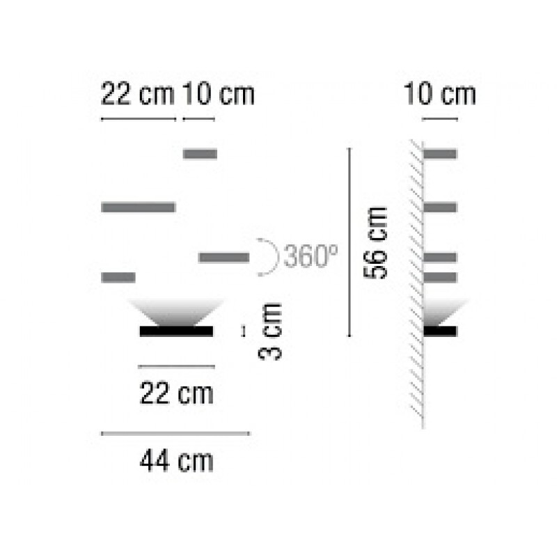 НАСТЕННЫЙ СВЕТИЛЬНИК VIBIA Set 7763