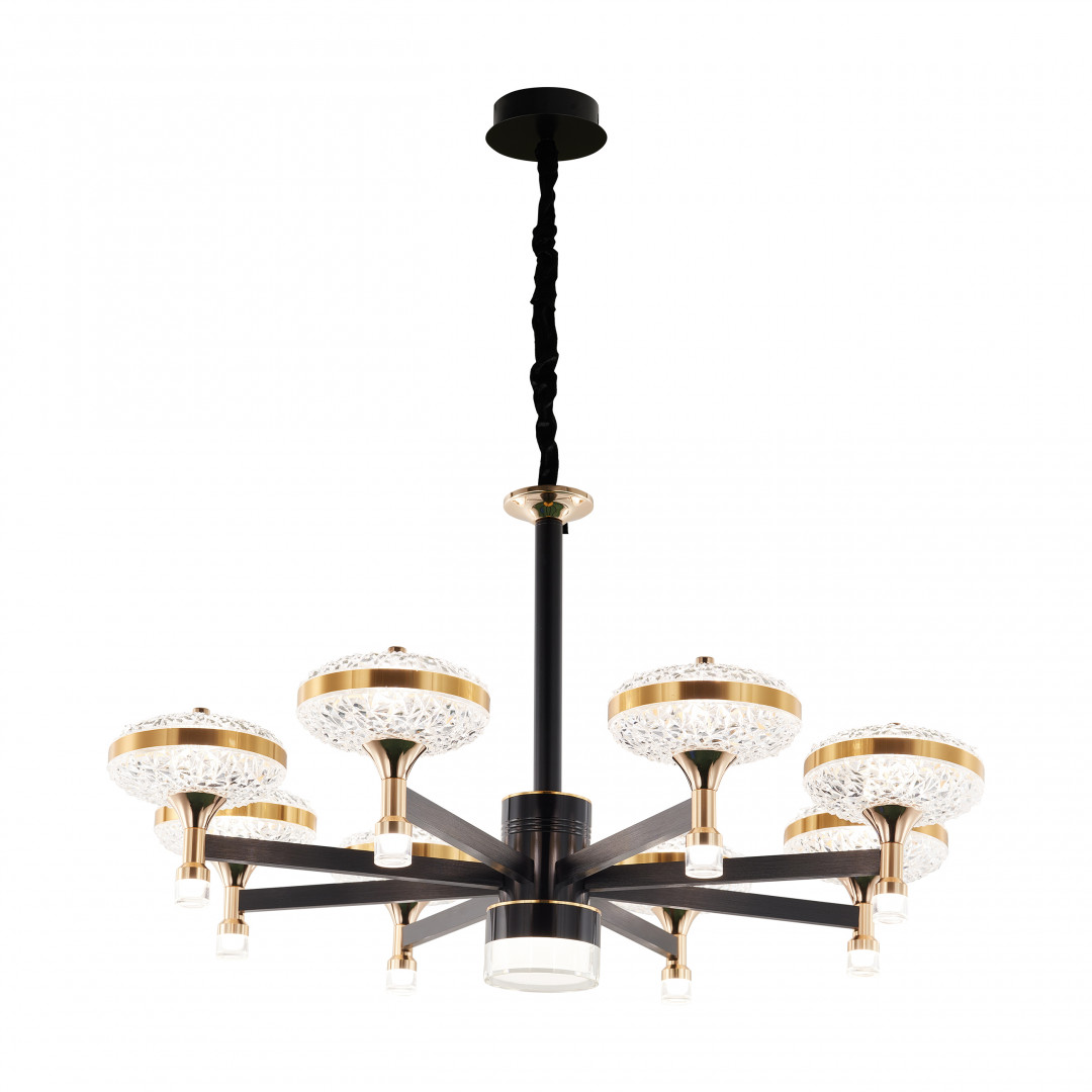 Люстра светодиодная 273059/8 BK/GD Arte Milano