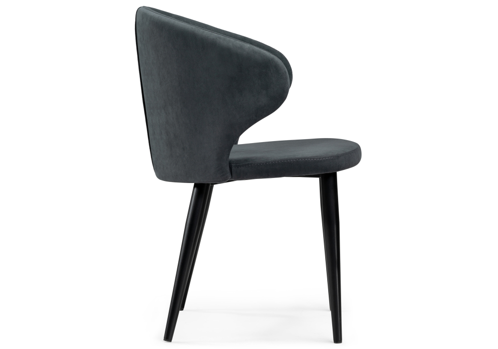 Стул Woodville Алсисар катания графит / черный 469977