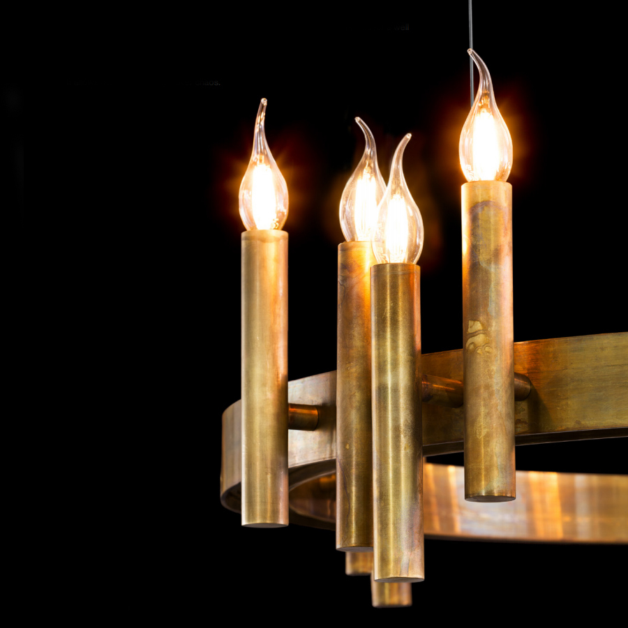 Люстра Brand Van Egmond Shiro Ring 100 Bur.Brass