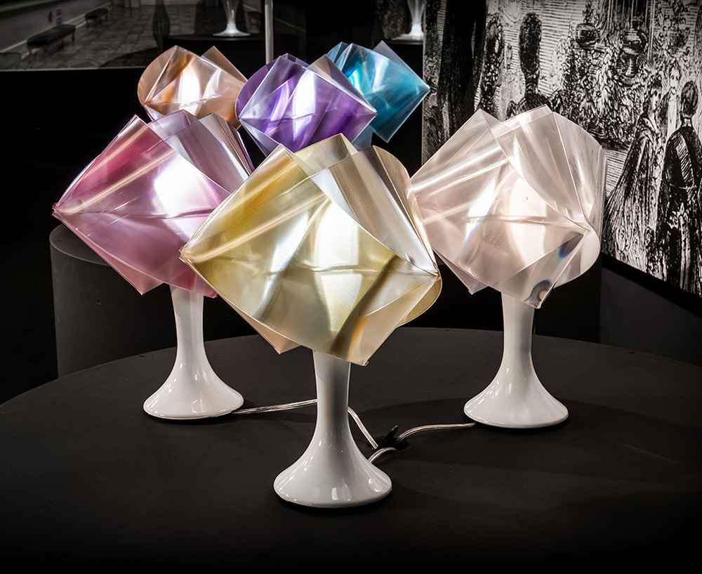 Настольная лампа Slamp Gemmy Prisma Amethyst