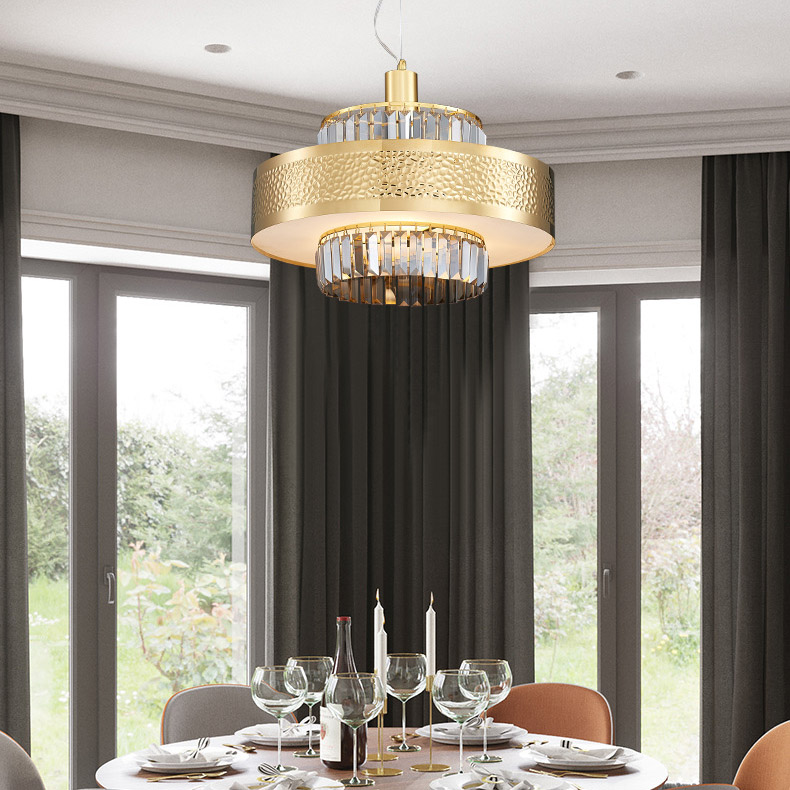 Подвесная люстра ROXANA D100 Gold by ImperiumLoft