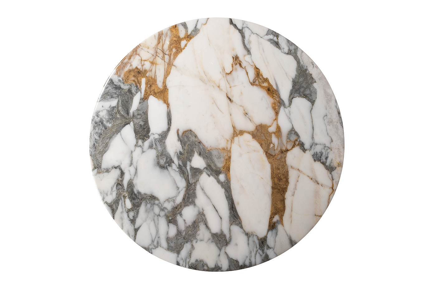 Стол журнальный круглый мраморный Garda Decor 160KD-26500