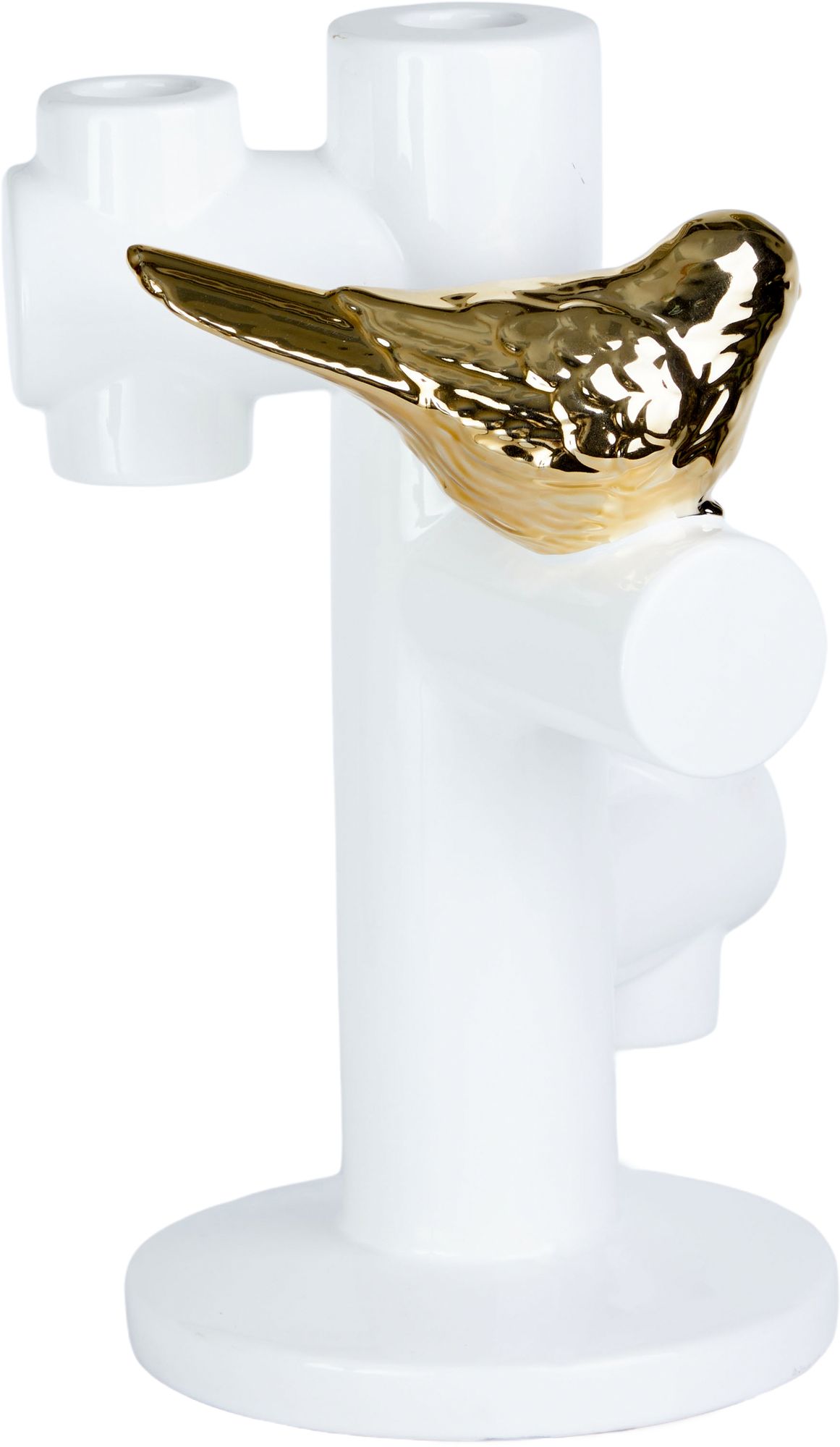 Подсвечник с птичкой Glasar 68-035